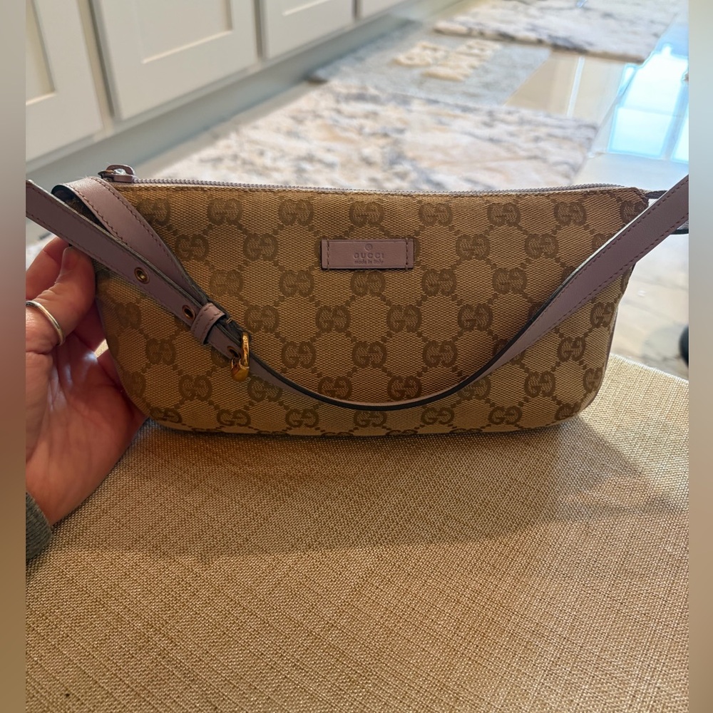 Gucci Beige and Lavender Women's Bag - Super Unique - Picture 5 of 7